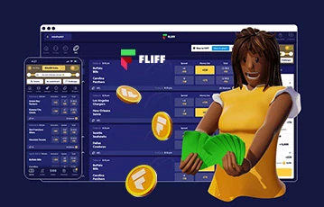 Fliff welcome bonus signup screen