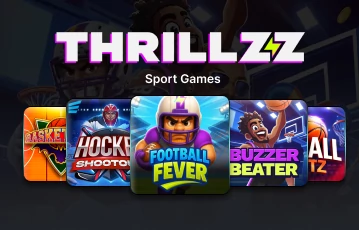 Thrillzz free-to-play social casino featuring sports-themed games